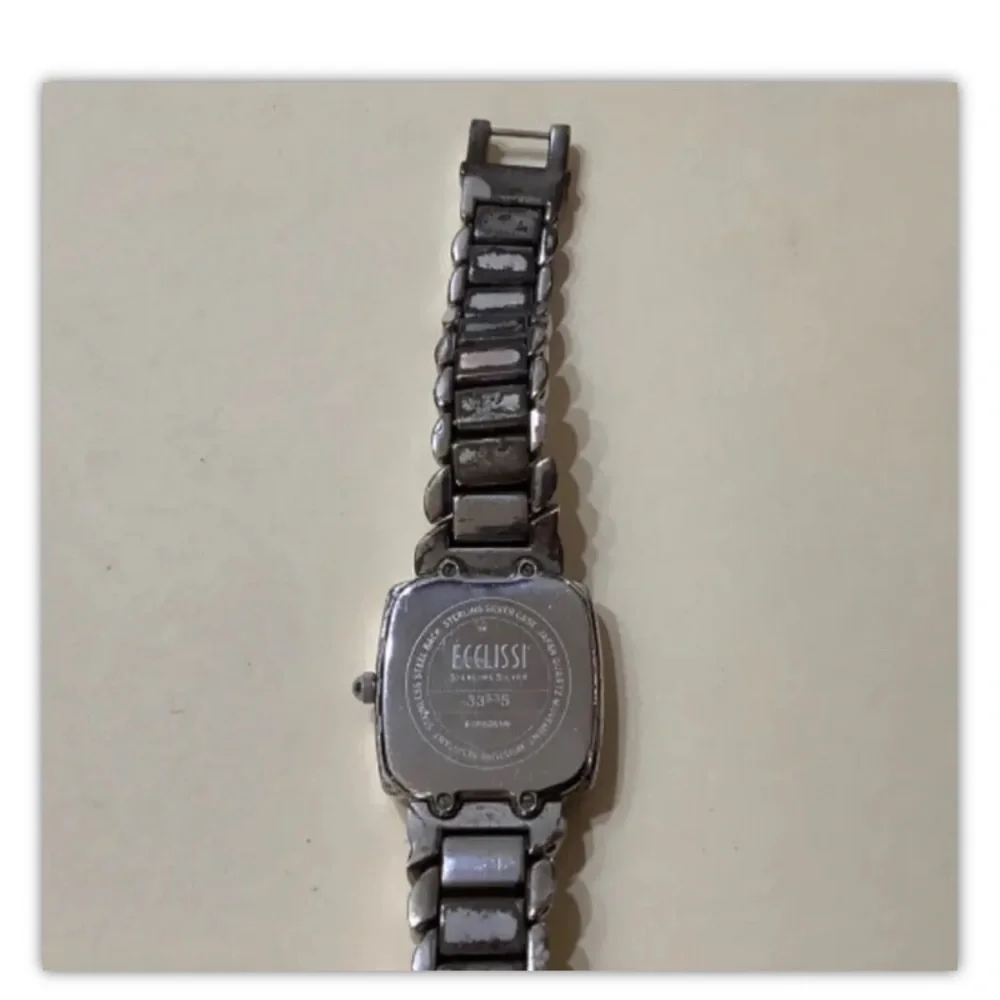 Ecclissi 33535 Sterling Silver Women Watch Japan Quartz Movement Vintage - Picture 8 of 8